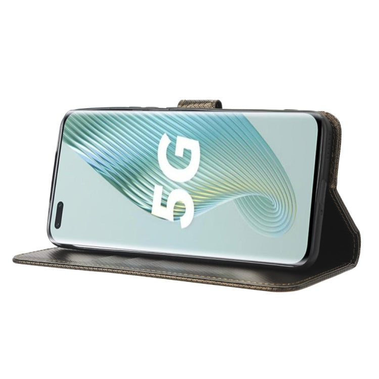 For Honor Magic5 Pro Diamond Texture Leather Phone Case