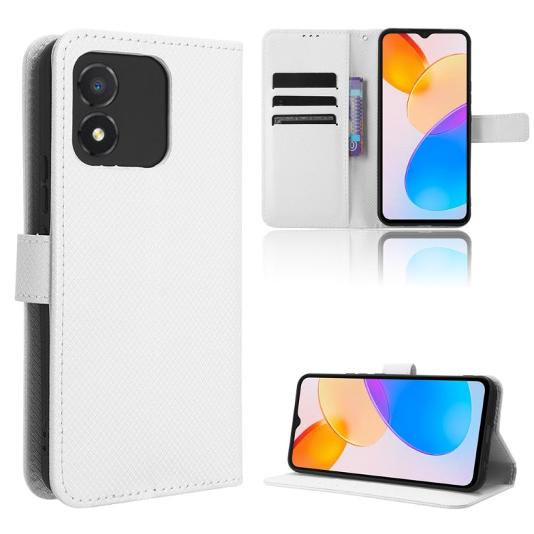 For Honor X5 Diamond Texture Leather Phone Case