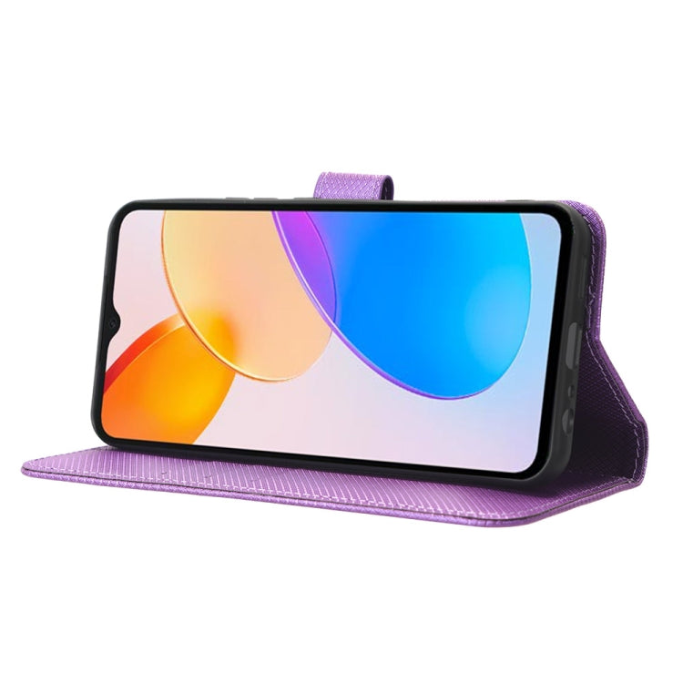 For Honor X5 Diamond Texture Leather Phone Case