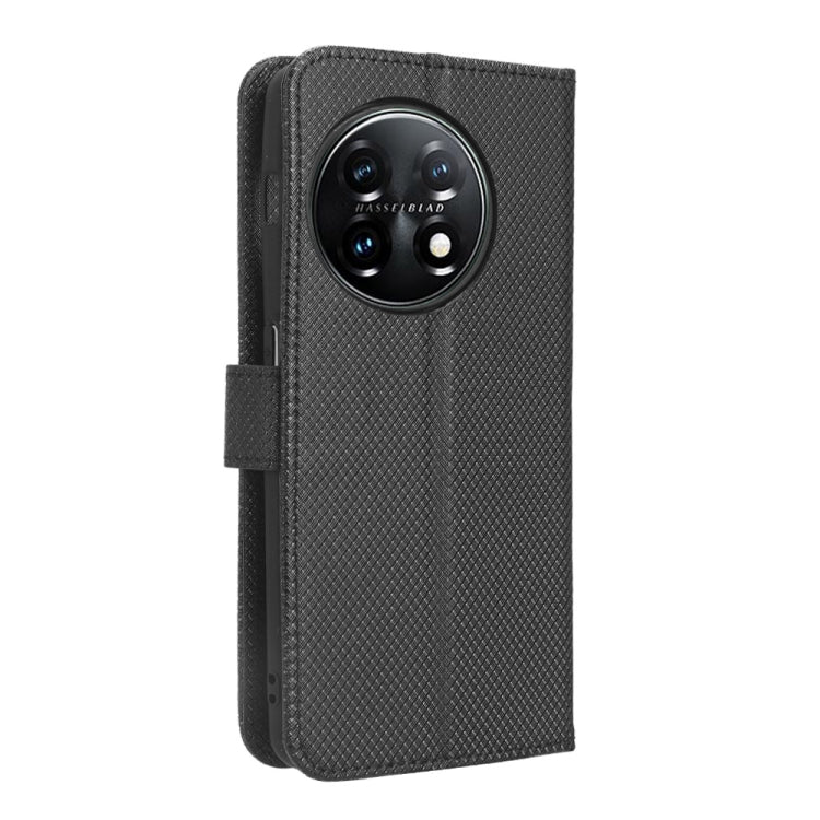For OnePlus 11R / Ace 2 Diamond Texture Leather Phone Case