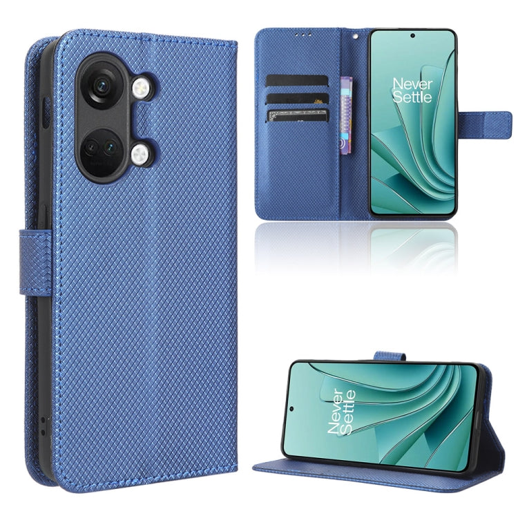 For OnePlus Ace 2V Diamond Texture Leather Phone Case