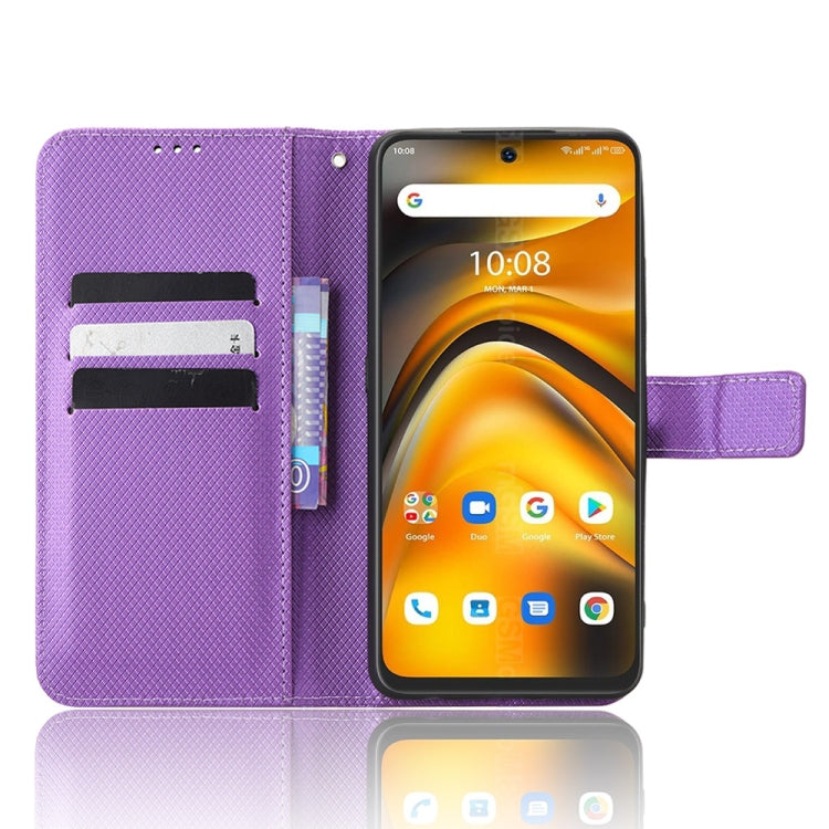 For Umidigi A13 Pro 5G Diamond Texture Leather Phone Case