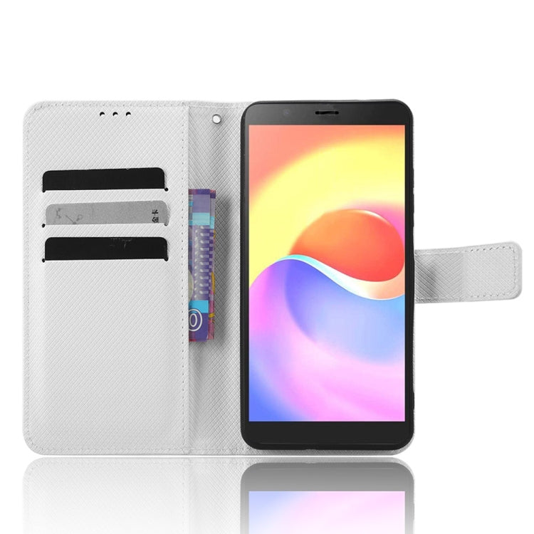 For ZTE Blade A32 Diamond Texture Leather Phone Case