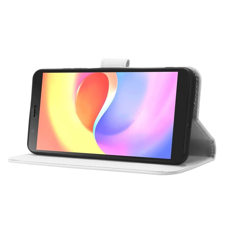 For ZTE Blade A32 Diamond Texture Leather Phone Case