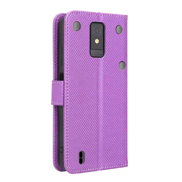 For ZTE Blade A32 Diamond Texture Leather Phone Case
