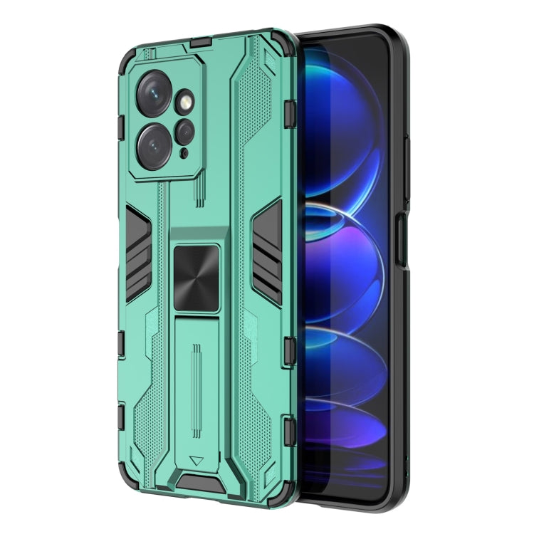 For Xiaomi Redmi Note 12 4G Supersonic PC + TPU Shock-proof Phone Case with Holder