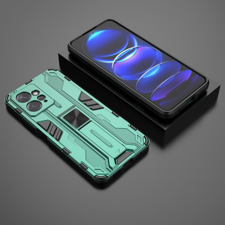 For Xiaomi Redmi Note 12 4G Supersonic PC + TPU Shock-proof Phone Case with Holder