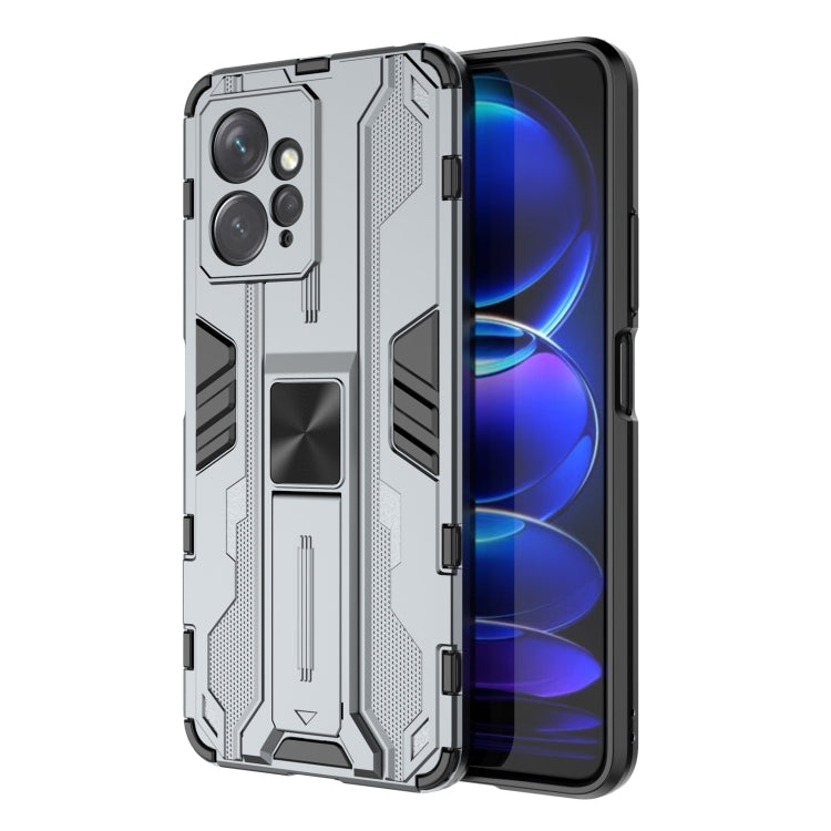 For Xiaomi Redmi Note 12 4G Supersonic PC + TPU Shock-proof Phone Case with Holder