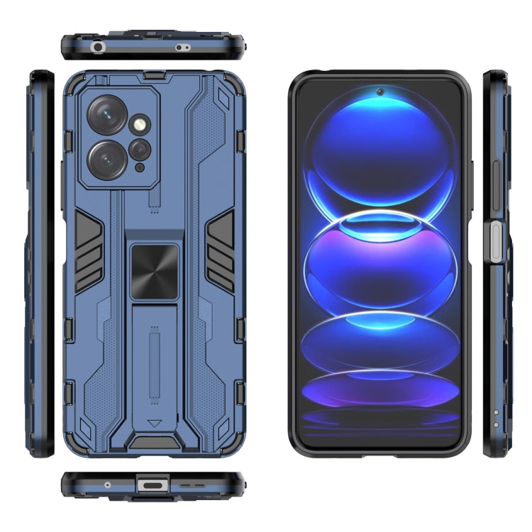 For Xiaomi Redmi Note 12 4G Supersonic PC + TPU Shock-proof Phone Case with Holder
