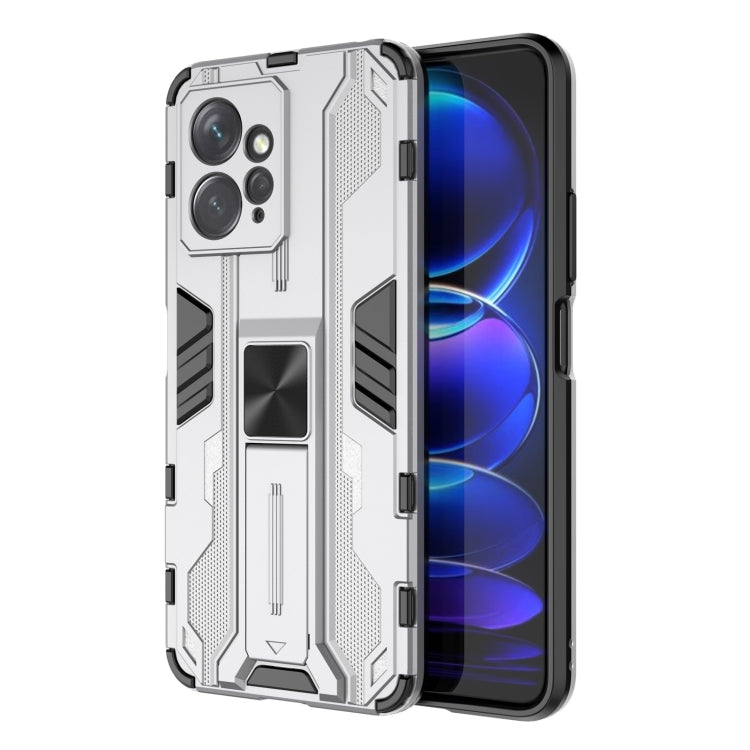 For Xiaomi Redmi Note 12 4G Supersonic PC + TPU Shock-proof Phone Case with Holder