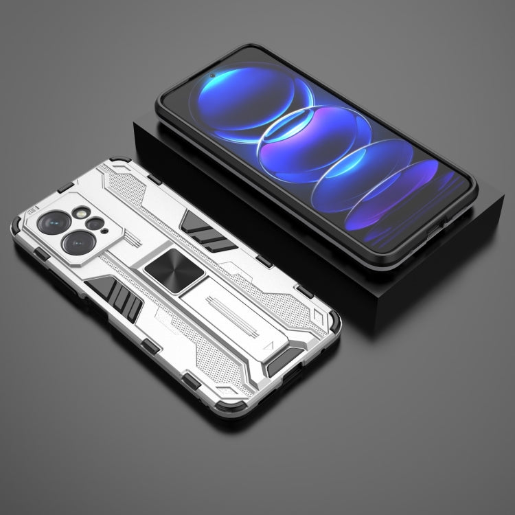 For Xiaomi Redmi Note 12 4G Supersonic PC + TPU Shock-proof Phone Case with Holder