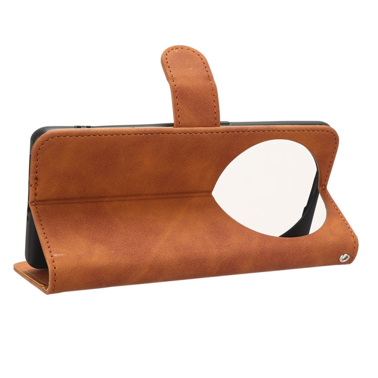 For OPPO Find X6 Pro Skin Feel Magnetic Flip Leather Phone Case