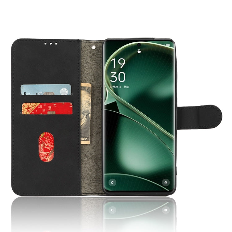 For OPPO Find X6 Skin Feel Magnetic Flip Leather Phone Case
