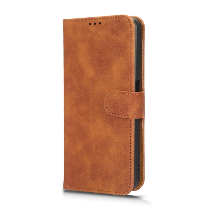 For Realme V30 / V30T Skin Feel Magnetic Flip Leather Phone Case