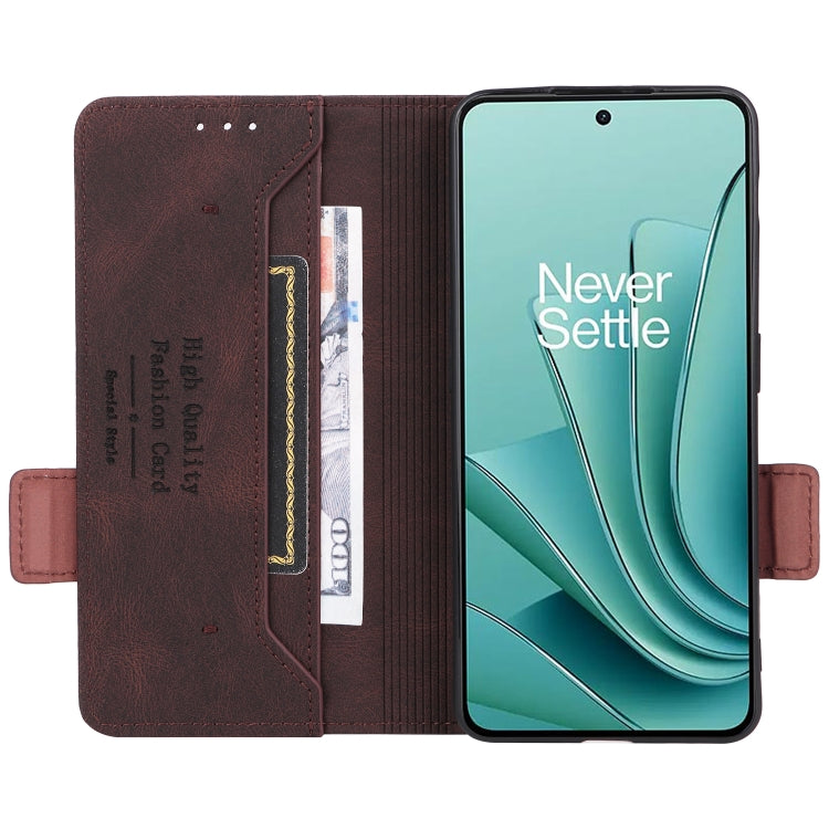 For OnePlus Ace 2V Magnetic Clasp Leather Phone Case