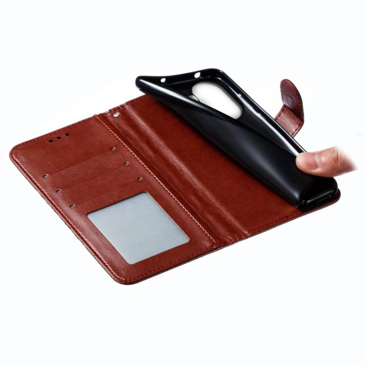 For Huawei Enjoy 50 Sun Mandala Embossing Pattern Phone Leather Case