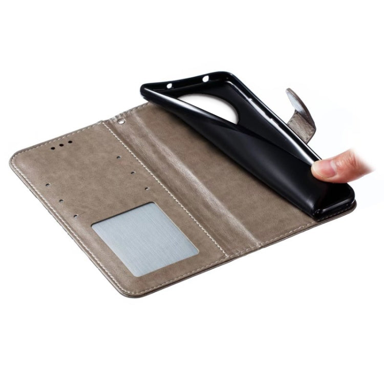 For Huawei Enjoy 50 Pro Sun Mandala Embossing Pattern Phone Leather Case