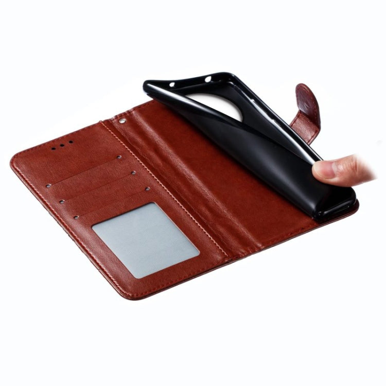 For Huawei Enjoy 50 Pro Sun Mandala Embossing Pattern Phone Leather Case