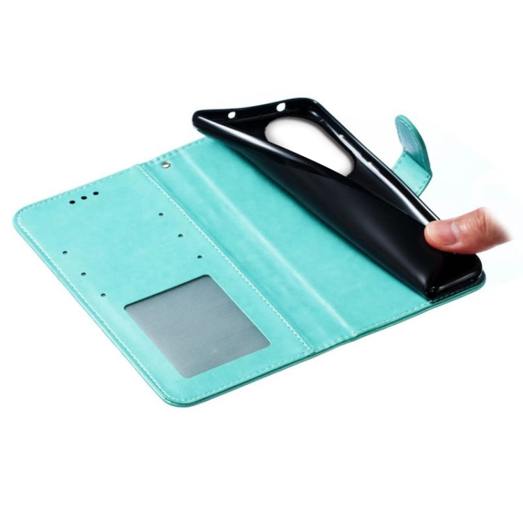 For Honor 80 Sun Mandala Embossing Pattern Phone Leather Case