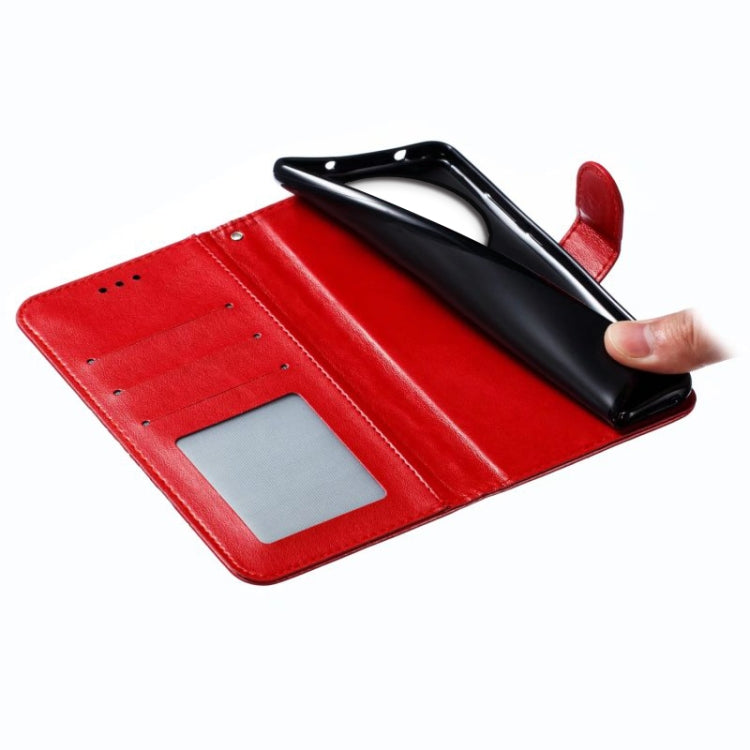 For Honor X40 Sun Mandala Embossing Pattern Phone Leather Case