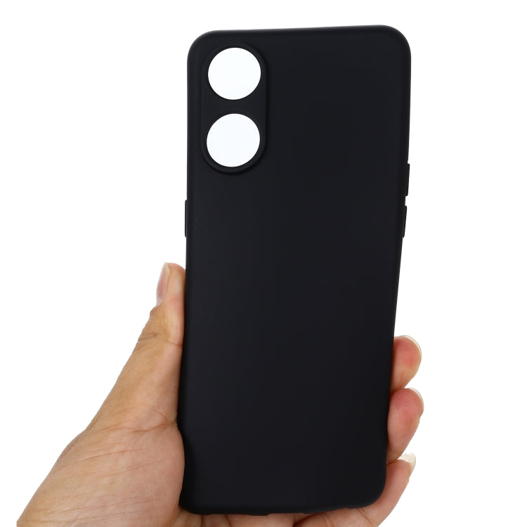 For OPPO Reno8 T 5G / A1 Pro Pure Color Liquid Silicone Shockproof Phone Case