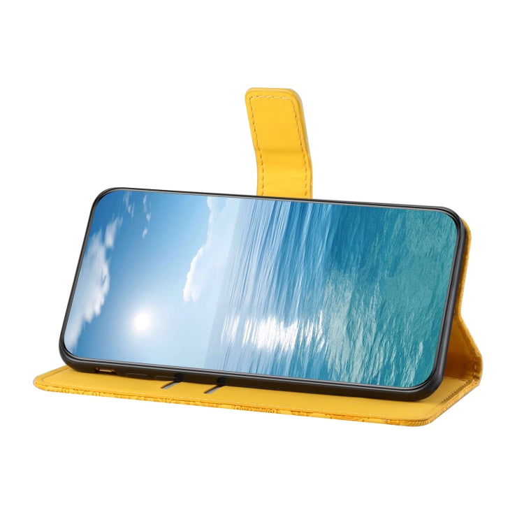 For Xiaomi Redmi Note 12 4G Global Ethnic Style Embossed Pattern Leather Phone Case