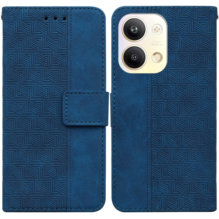 For OPPO Reno9 Pro Geometric Embossed Leather Phone Case