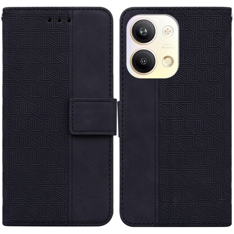 For OPPO Reno9 Pro Geometric Embossed Leather Phone Case