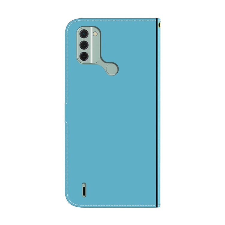 For Nokia C31 Imitated Mirror Surface Leather Phone Case