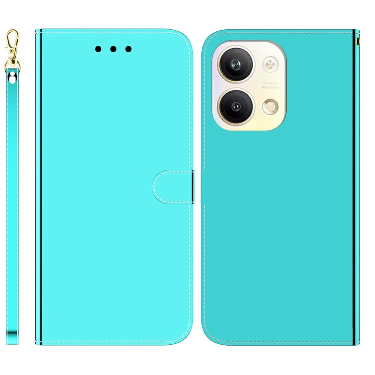 For OPPO Reno9 Pro Imitated Mirror Surface Leather Phone Case