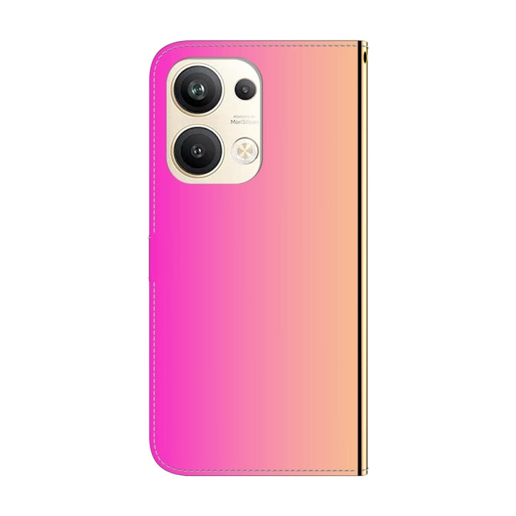 For OPPO Reno9 Pro+ Imitated Mirror Surface Leather Phone Case