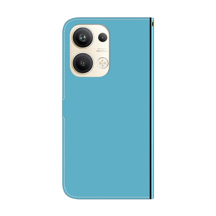 For OPPO Reno9 Pro+ Imitated Mirror Surface Leather Phone Case