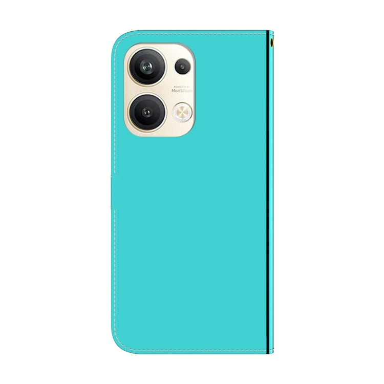 For OPPO Reno9 Pro+ Imitated Mirror Surface Leather Phone Case