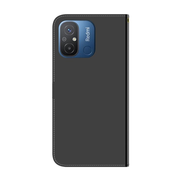 For Xiaomi Redmi 12C / 11A Imitated Mirror Surface Leather Phone Case