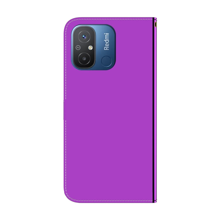 For Xiaomi Redmi 12C / 11A Imitated Mirror Surface Leather Phone Case