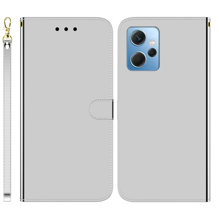 For Xiaomi Redmi Note 12 4G Global Imitated Mirror Surface Leather Phone Case