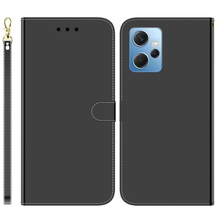 For Xiaomi Redmi Note 12 4G Global Imitated Mirror Surface Leather Phone Case