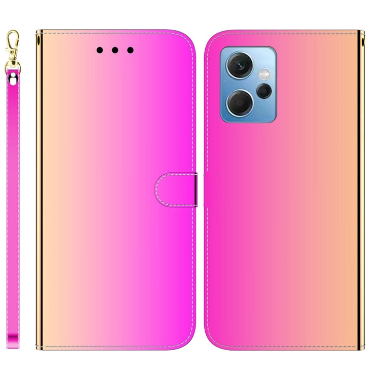 For Xiaomi Redmi Note 12 4G Global Imitated Mirror Surface Leather Phone Case