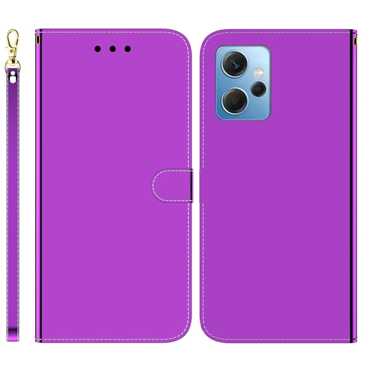 For Xiaomi Redmi Note 12 4G Global Imitated Mirror Surface Leather Phone Case