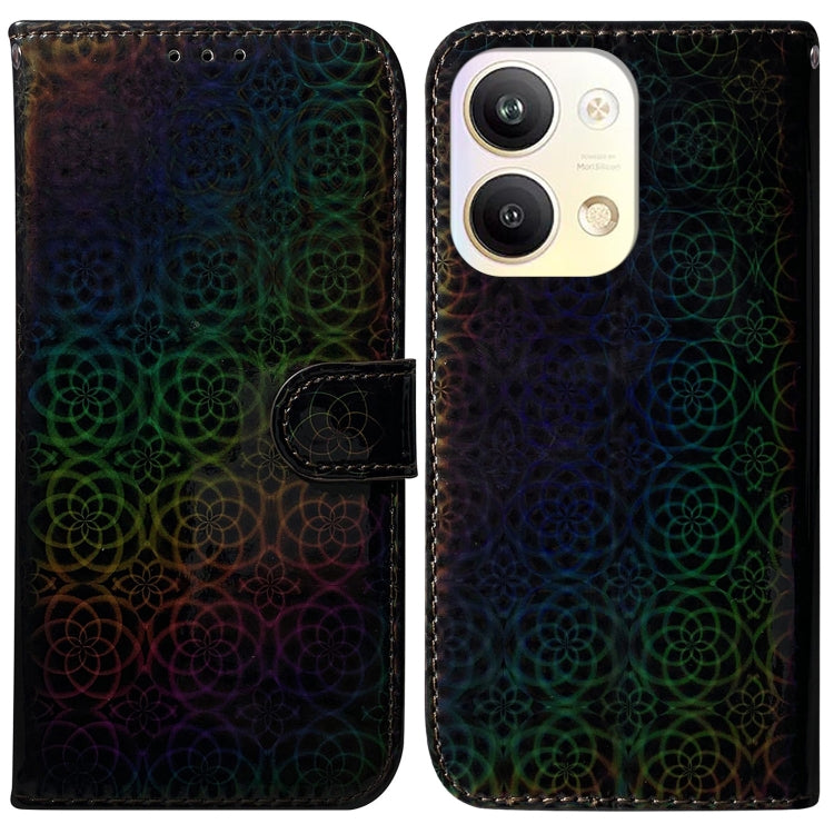 For OPPO Reno9 Pro Colorful Magnetic Buckle Leather Phone Case