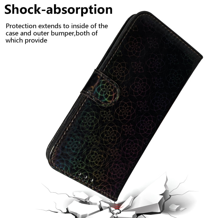 For Honor X8a Colorful Magnetic Buckle Leather Phone Case