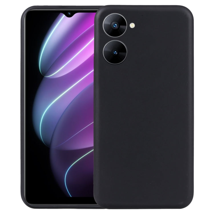 For Realme V30t TPU Phone Case(Black)