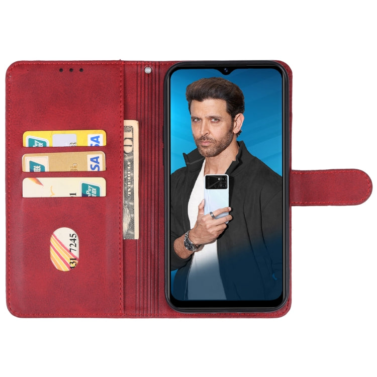 For Itel P40 Leather Phone Case