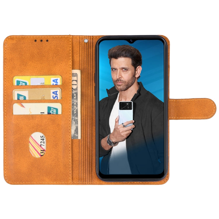 For Itel P40 Leather Phone Case
