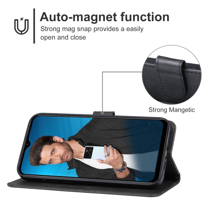 For Itel P40 Leather Phone Case