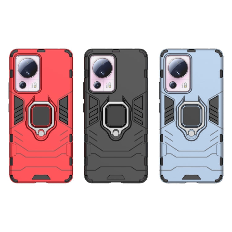 For Xiaomi 13 Lite Magnetic Ring Holder PC + TPU Phone Case