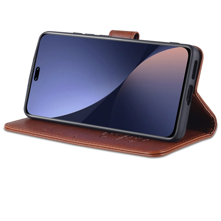 For Xiaomi 13 Lite AZNS Sheepskin Texture Flip Leather Phone Case