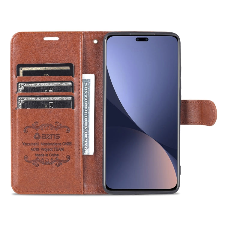 For Xiaomi 13 Lite AZNS Sheepskin Texture Flip Leather Phone Case