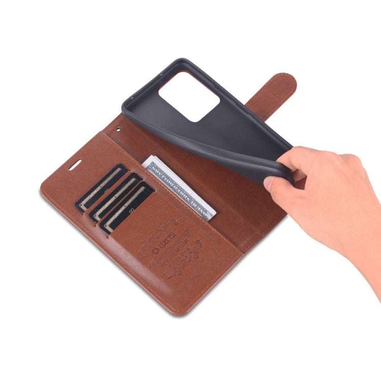 For Xiaomi 13 Lite AZNS Sheepskin Texture Flip Leather Phone Case