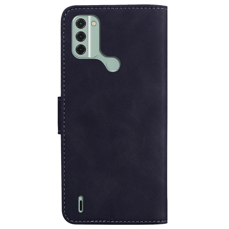 For Nokia C31 Skin Feel Pure Color Flip Leather Phone Case
